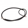 Galfer Front Steel Braided Brake Line Standard Length Black For Honda Xr650r 2000-2007 