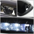 Auto Dynasty Compatible With 02-07 Silverado Sierra Gmt800 Led Cab Roof Top Center Running Light Pair Side Lamps Smoked White