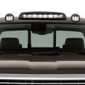 Auto Dynasty Compatible With 02-07 Silverado Sierra Gmt800 Led Cab Roof Top Center Running Light Pair Side Lamps Smoked White