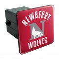 Newberry College Wolves Logo Tow Trailer Hitch Cover Plug Insert 2 In Heavy Duty Abs Plastic With Uv Resistant Resin Top