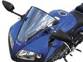 Classic Chrome Motorcycle Windscreen Black 45501163 Front Acrylic Sport Bike Windshield Dot Approved Mirror Finish 