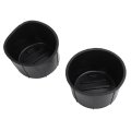 Cup Holder Insert For 2009-2014 Rear Right Center Console Replacement Durable Rubber Liner Easy Cleaning