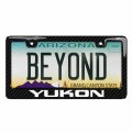 Ipick Image For Gmc Yukon In 3d On Real Carbon Fiber Finish Abs Plastic License Plate Frame Is Official Licensed