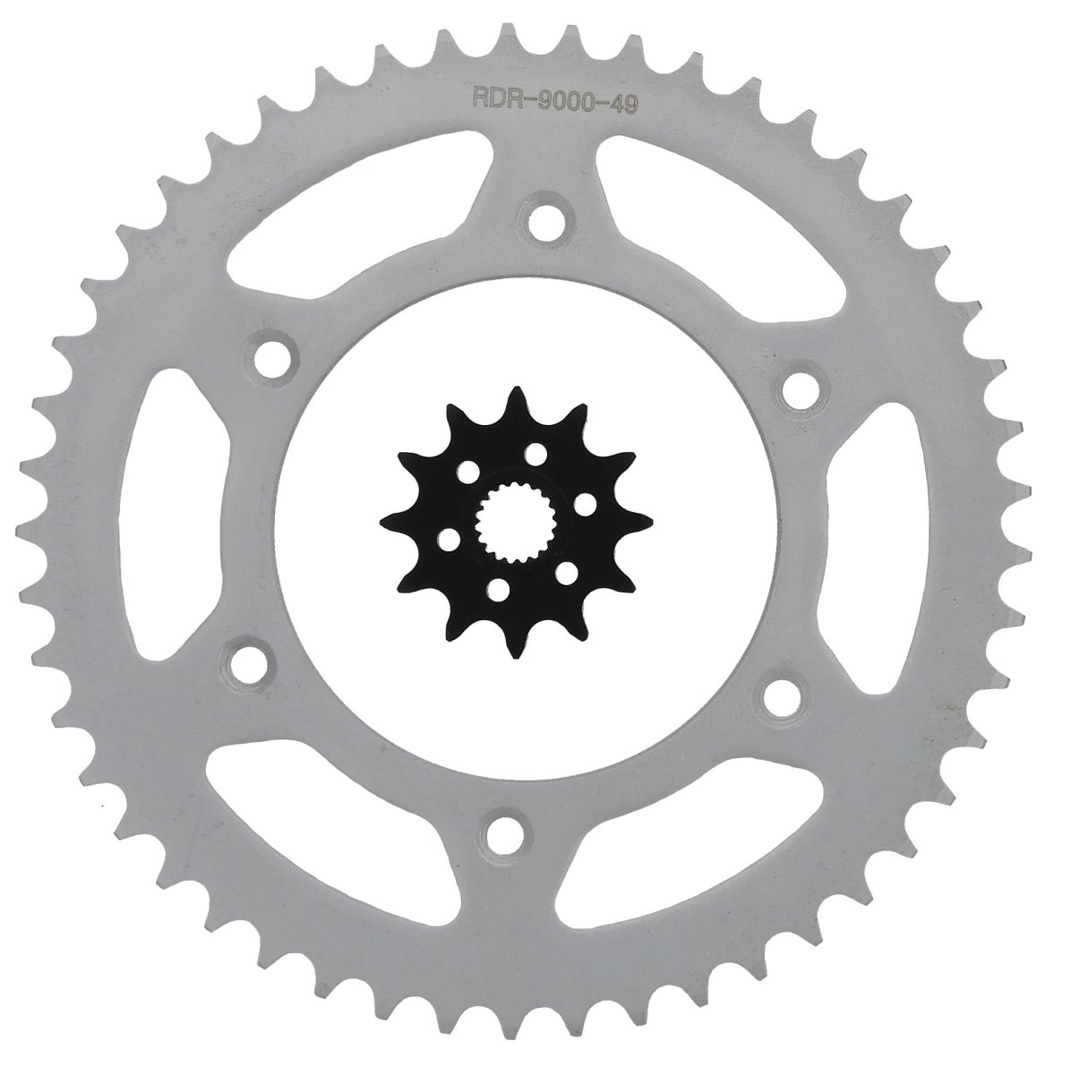 Fits Honda Cr125r 125 R Blue O Ring Chain And Sprocket 13 49 114l