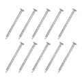 250pcs Fence Deck Nails 1-1 4 Inch 304 Stainless Steel Spiral Nail Shank Spikes For House Floor Repairing Wall Woodworking 