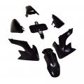 Alveytech 50cc 70cc Dirt Bike Fender And Body Panel Set For Honda Crf Style Bikes Black 