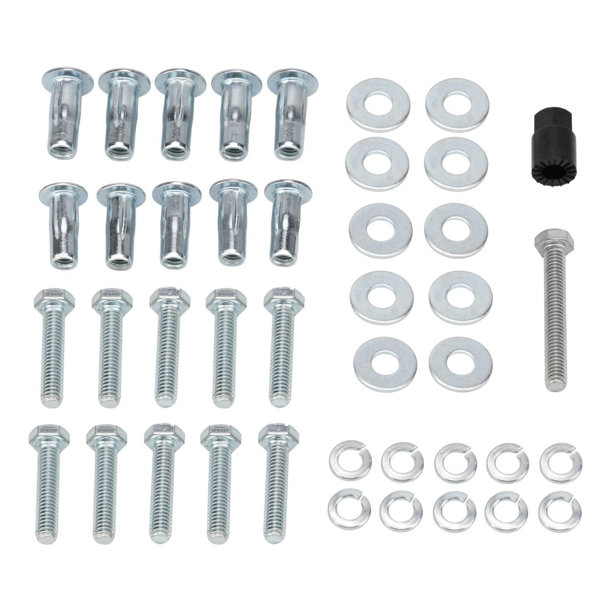 5 16 Blind Fasteners Bolts Washers Installation Kit For Weather Guard Truck Tool Box Ladder Rack Cab Protector Rat Drawer Units