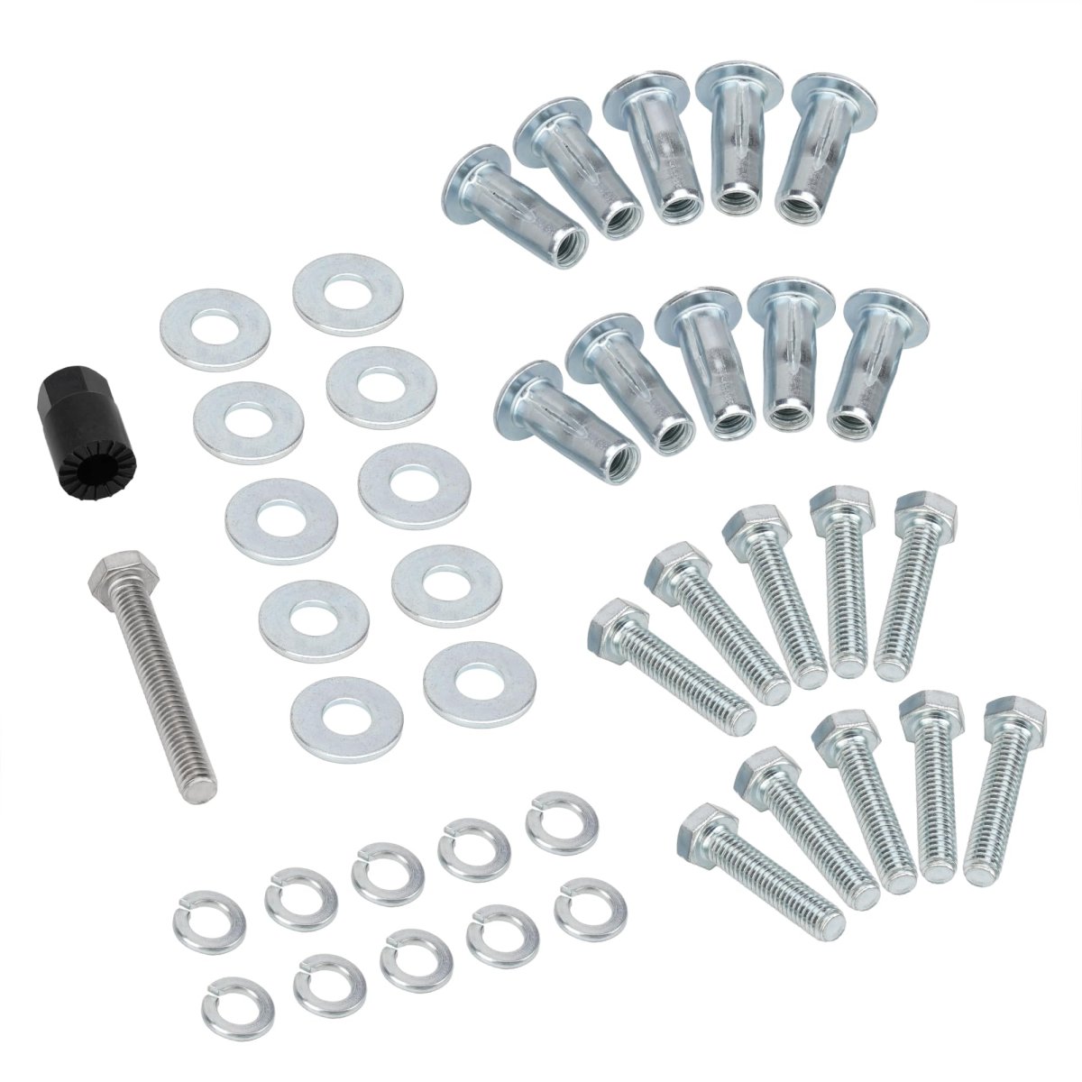 5 16 Blind Fasteners Bolts Washers Installation Kit For Weather Guard Truck Tool Box Ladder Rack Cab Protector Rat Drawer Units