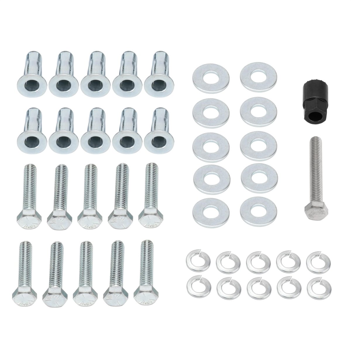 5 16 Blind Fasteners Bolts Washers Installation Kit For Weather Guard Truck Tool Box Ladder Rack Cab Protector Rat Drawer Units