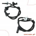 A-premium Abs Wheel Speed Sensor Compatible With Chevrolet Gmc Models Silverado 3500 Hd Sierra 2015-2016 Rear Driver And