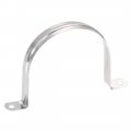87mm 3 4 Rigid Pipe Strap 2 Holes Tube Straps 201 Stainless Steel Tension Clip Clamp 16pcs 