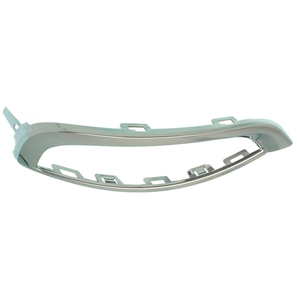 Fog Light Trim For Chrysler Pacifica 2017 2018 2019 2020 Front Driver Side Chrome Abs Plastic Replacement Ch1046115 And