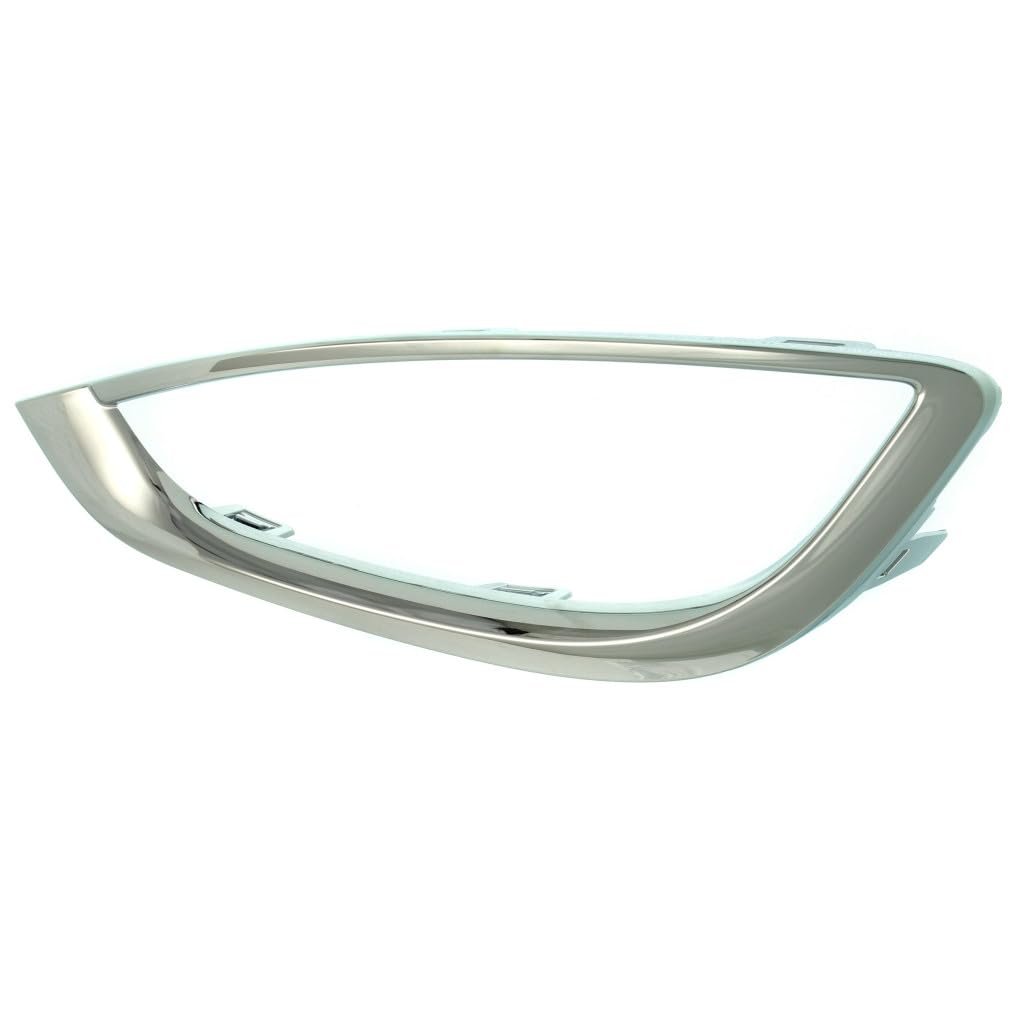 Fog Light Trim For Chrysler Pacifica 2017 2018 2019 2020 Front Driver Side Chrome Abs Plastic Replacement Ch1046115 And