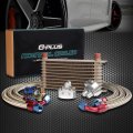 Universal 10 Row An10 Engine Transmission Oil Cooler Kit Filter Relocation