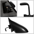 Gm1320270 Factory Style Driver Left Side Mirror Manual Adjust Compatible With Chevy Geo Metro 95-01 Paint To Match