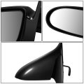 Gm1320270 Factory Style Driver Left Side Mirror Manual Adjust Compatible With Chevy Geo Metro 95-01 Paint To Match