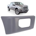 Front Right Bumper End Cap For 2015 2016 2017d F150 With Molding Matte Black Plastic Replacement For Fl3z17k832aptm And 
