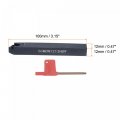Uxcell Indexable Cnc Lathe Turning Tool Holder 40a Scmcn1212h09-80 15 32 Shank 40crmo-42crmo Steel Carbide For Grooving
