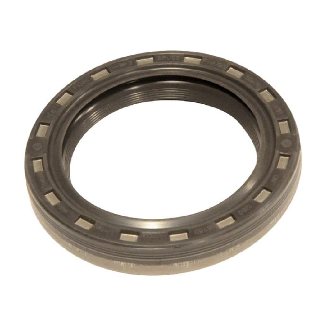 Crankshaft Engine Oil Seal For Gmc Acadia 2007 2017 Steel Fluoro Elastomer Black 1 97 Inside Diameter 2 76 In Outside 12608750