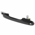 Auto Dynasty Factory Style Front Exterior Car Door Handle Cover With Keyhole For Honda Accord Sedan 4-door 2003-2007 Driver 