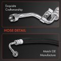 A-premium Power Steering Pressure Hose Line Assembly Compatible With Subaru Legacy 2005-2009 H4 2 5l Naturally Aspirated
