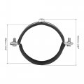 Uxcell Adjustable Pipe Bracket Clamp 3-9 16 90mm Wall Ceiling Mount Iron Strap Support 5pcs
