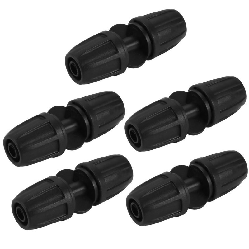 5pcs 3 8 To Barb Drip Irrigation Watering Tubing Connecting Coupling
