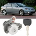 Front Left Door Lock Cylinder Ignition Switch Replacement For Mazda 3 2004-2009