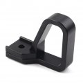 Liru Motorcycle Front Brake Hose Cable Clamp Aluminum Line Guide Holder Black For Yamaha Yz250f 1994-1996 2000-2003 Yz80