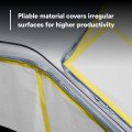 3m White Masking Paper 06537 Heat Resistant Flexible Lint Free 6 In X 750 Ft