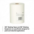 3m White Masking Paper 06537 Heat Resistant Flexible Lint Free 6 In X 750 Ft