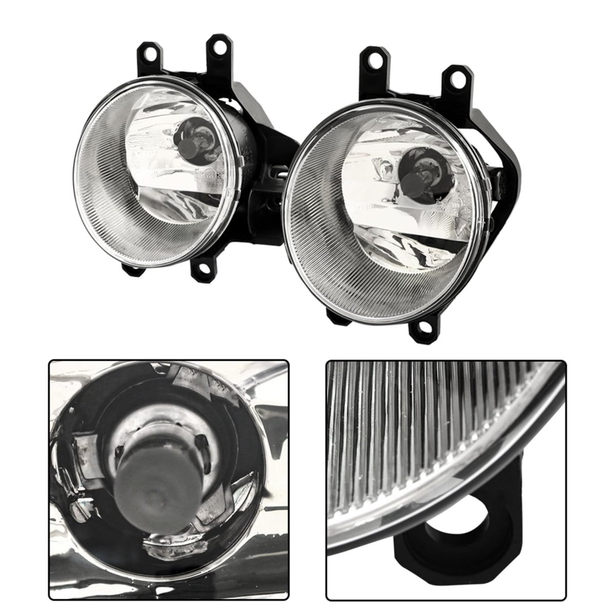 Front Fog Lights Lamps Assembly For Rav4 2019 2020 2021 Left And Right Side 2 Pcs With Bezel Switch 5203042060 81210-02160