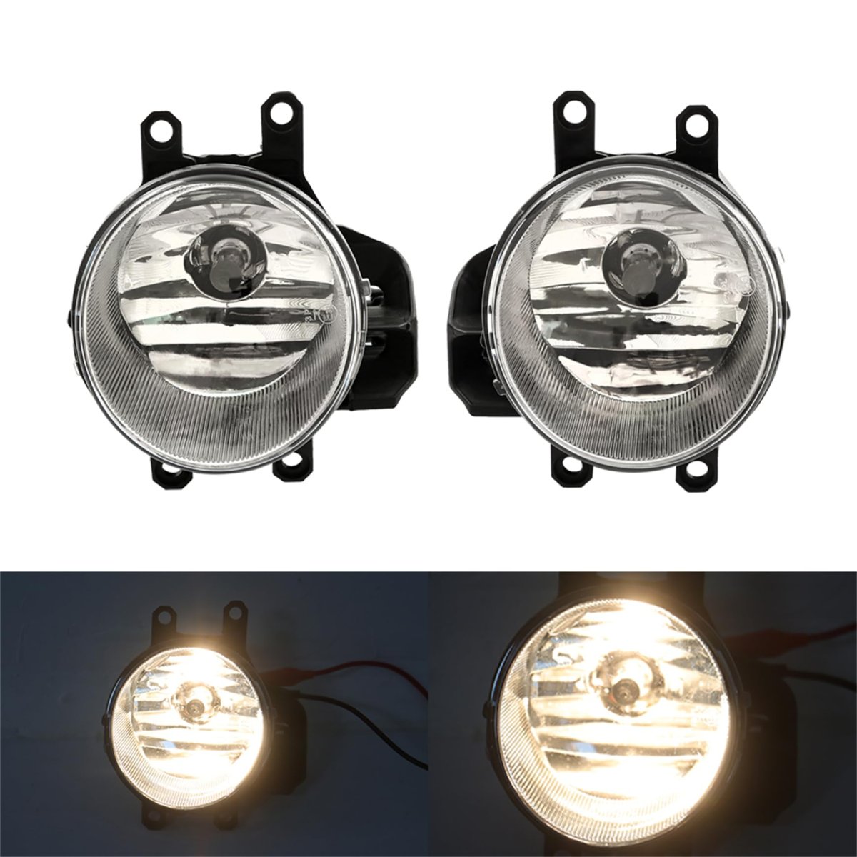 Front Fog Lights Lamps Assembly For Rav4 2019 2020 2021 Left And Right Side 2 Pcs With Bezel Switch 5203042060 81210-02160