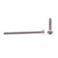 Prime-line Machine Screw Round Head Slotted Phillips Combo 8-32 X 2 In Grade 18-8 Stainless Steel Pack Of 100