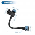 X Autohaux Fuel Pressure Sensor Tube 68210332aa Replacement For Ram 1500 5 7l V8 2013-2014 Line