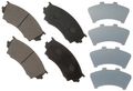 089-1517 Disc Brake Pad For Rear Position Vehicle Specific Fit Precision Cut Edges 