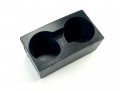 Red Hound Auto Cup Holder Insert Holds 2 Cups Compatible With Ford Super Duty F-250 F-350 F-450 F-550 2011-2016 Fits Front