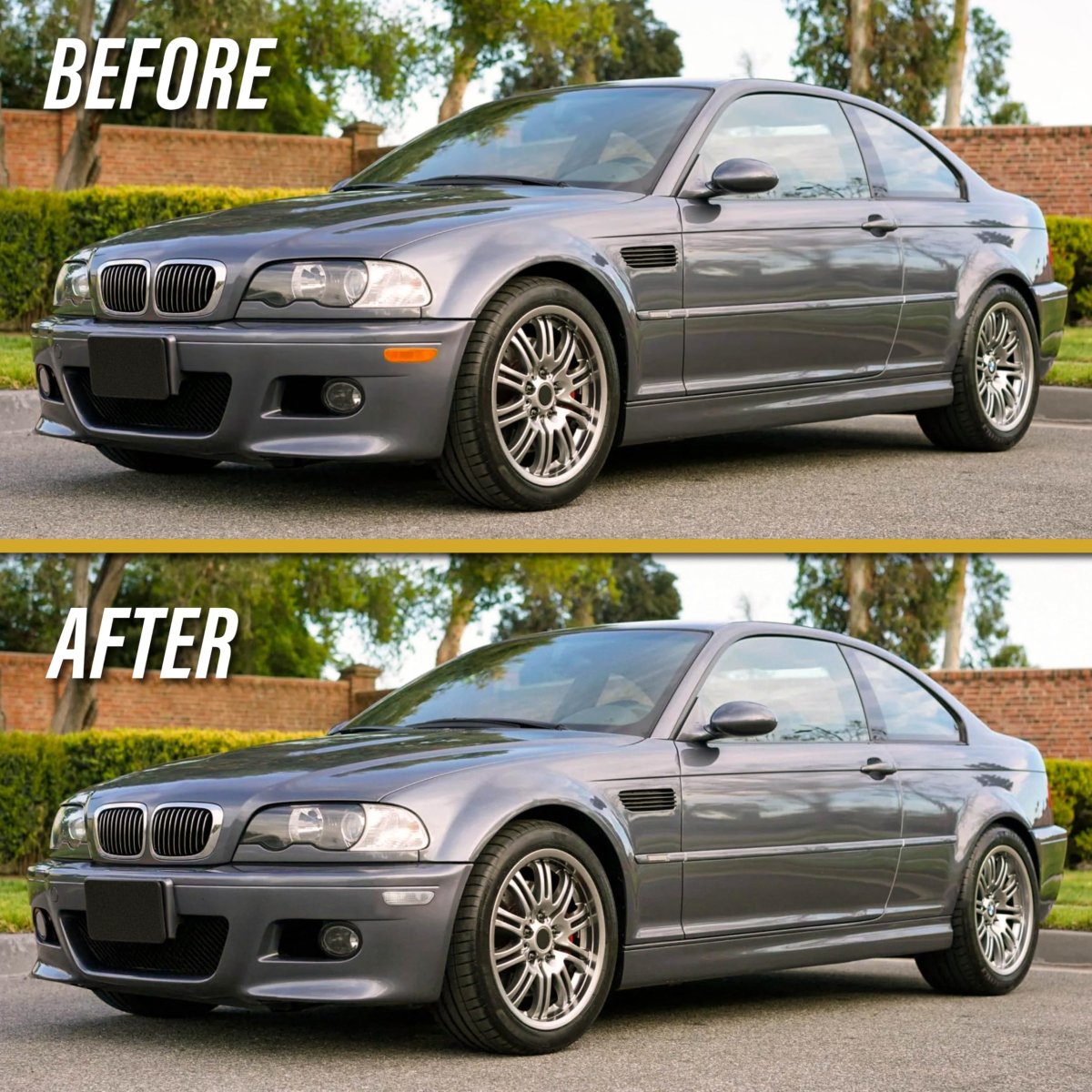 Usr 00-03 E46 3 Series 2 Door Side Marker Reflector A Front Bumper Left Right Pair For 2000-2003 Bmw 3-series Coupe And