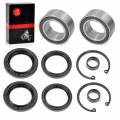 Front Wheel Bearings Seals Circlip Dust Seal Compatible With Honda Rancher 350 Trx350 Fe Fm 400 Trx400 Fga Fa 420 Trx420