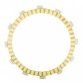 Caltric Clutch Friction Plates Compatible With Ktm 400 Sx Sxc Lc4 Lse Txc Sup-comp 1998-2005 Not Racing