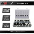 Abn Rubber Vacuum Cap 115-piece Assortment Set A Automotive Carb Line Hose Caps Kit For Carburetor Manifold More