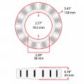 Caltric Stator Magneto Charging Coil Generator Compatible With Kawasaki Mule 600 Kaf400 2005-2016
