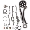 Engine Timing Chain Kit Sets 9-4163s 94163s Tkni005 Tk3005 Fits For Nissan 240sx Axxess D21 Pickup Stanza 2 4l 1989-1997 