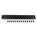 Front Left Door Body Moulding Trim For Land Rover Lr3 2005-2009 Fit Lr4 2010-2016 Dgp000134pcl Black 