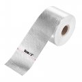 2inch X 50ft Heat Shield Tape Roll Resistant Reflective Adhesive Wrap For Car Engine Intake Pipe Hose Silver Tone