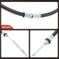 A-premium Rear Passenger Side Parking Brake Cable Assembly Compatible With Ford Models F-150 F150 2000-2003 Heritage 2004