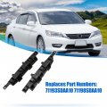 X Autohaux 1 Pair Front Bumper Mount Support Bracket For Honda Accord 2006 2007 71193sdaa10 71198sdaa10 Left And Right Side