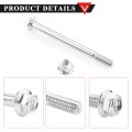 Pro Bat M8 X 100mm Engine Mounting Bolt For 50cc 70cc 90cc 110cc 125cc 150cc Pit Dirt Bike 4 Stroke