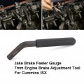 Topteng Car Engine Brake Adjustment Tool 7mm Feeler Gauge For Cummins Isx