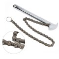 Keenso 9 Inch Adjustable Chain Wrench Reversible Ratcheting Tool For Pipe Fittings And Oil Filters